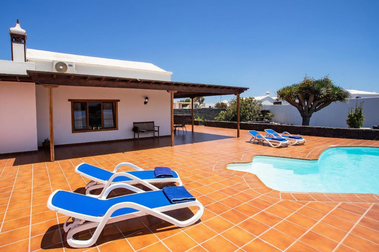 Casa Lola Lanzarote Piscina Climatizada Y Wifi Free Vila San Bartolomé Exterior foto